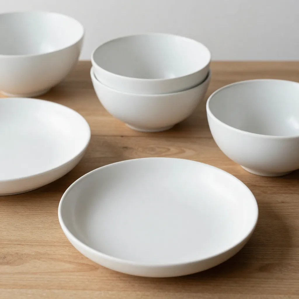 Ceramic serving pieces